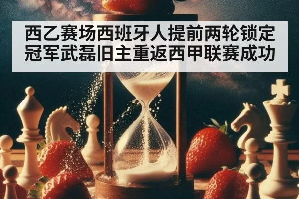 西乙赛场西班牙人提前两轮锁定冠军武磊旧主重返西甲联赛成功